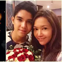 Al Ghazali, Bunda Maia Estianty dan Pacar. (Instagram @alghazali7)