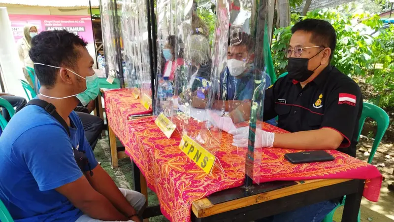 Pelanggar protokol kesehatan Covid-19 yang terjaring operasi yustisi di Kota Bekasi dikenakan sanksi administratif