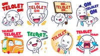 Gemas! Stiker Om Telolet Om Hadir di BBM