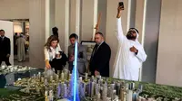 Rancangan gedung tertinggi di Dubai yang akan mengalahkan Burj Khalifa. (AFP/radionz.co.nz)