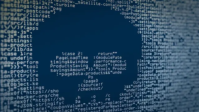 Ilustrasi malware, virus