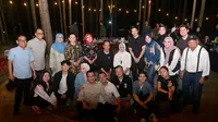 Momen Jokowi-Iriana Makan Malam Bersama Para Influencer di IKN