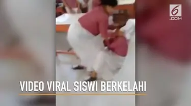 Video perkelahian antar siswa perempuan di kelas  beredar  di Gorontalo dan hebohkan warga.