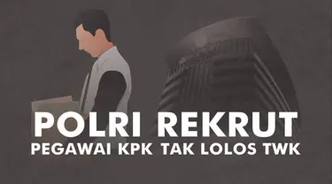 56 pegawai KPK tak lolos Tes Wawasan Kebangsaan (TWK) bakal resmi dipecat pada 30 September 2021. Namun Polri justru menawarkan perekrutan pada 56 pegawai KPK tersebut.