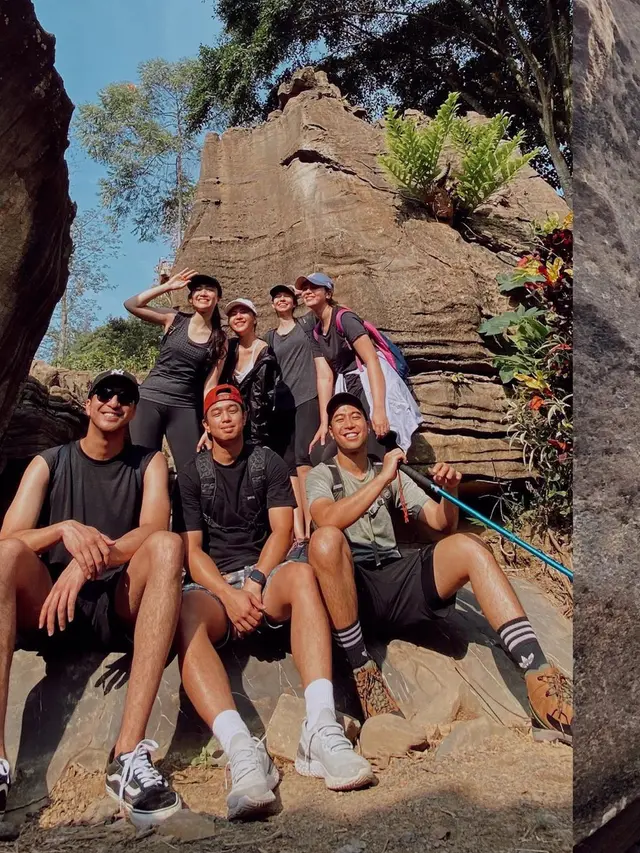 7 Momen Seru Febby Rastanty, Jessica Mila dan Yuki Kato Trekking Bareng