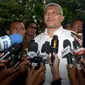 Menurut Kaban, dirinya dicecar sekitar 33 pertanyaan terkait kasus yang menjerat tersangka Anggoro Widjojo saat di gedung KPK, Jakarta, Kamis (27/2/2014) (Liputan6.com/JohanTallo).