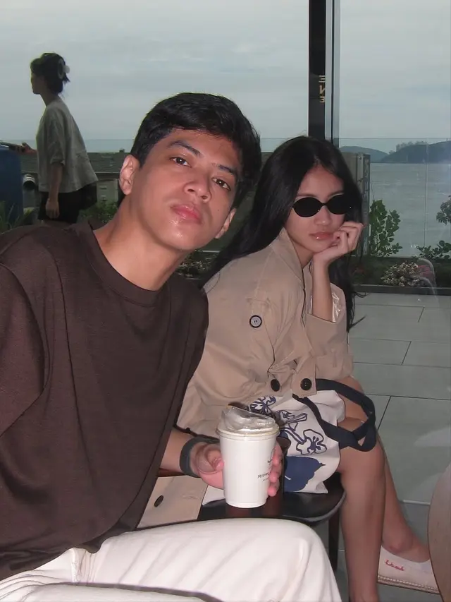 6 Gaya Leya Princy dan El Putra di Korea Selatan, 'Rangga dan Cinta' Bikin Baper