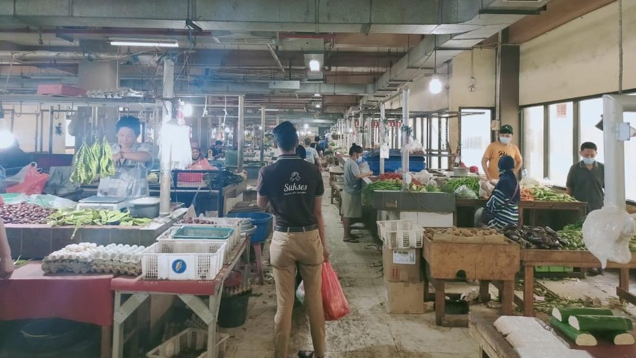 Pasar Cisalak Depok, Jawa Barat