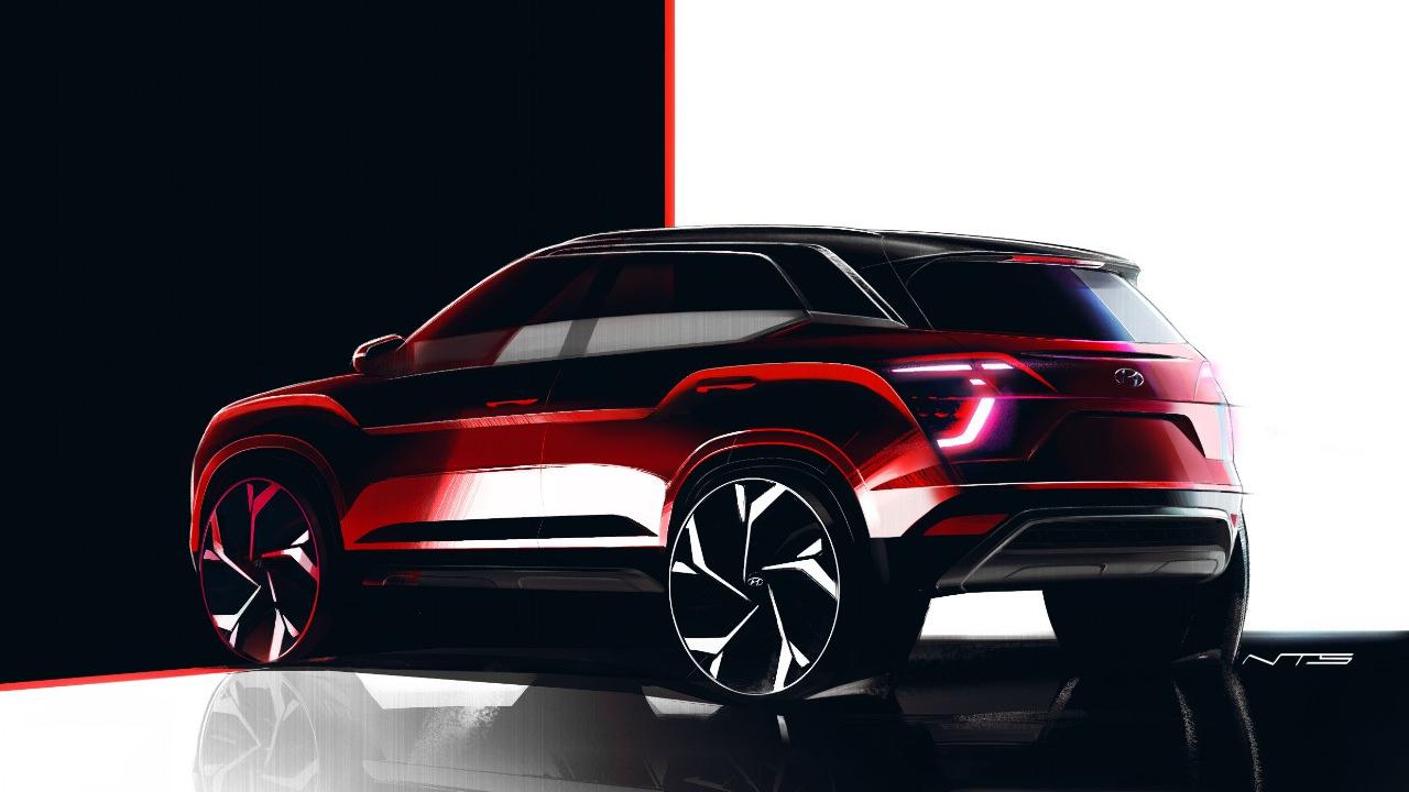 Sketsa desain Hyundai Creta. (Dok. Hyundai)