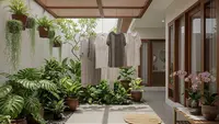 7 Jenis Tanaman yang Bikin Area Jemuran Sejuk Meski Cuaca Panas