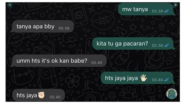 6 Chat Hubungan Tanpa Status Ini Bikin Senyum, Bingung Mau Dibawa Kemana