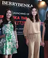 Jessica Mila, Marsha Timothy dan Raline Shah, luncurkan koleksi mereka di Berrybenka. (foto: M. Akrom Sukarya/Bintang.com)