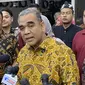 Sekjen Gerindra Ahmad Muzani di Kompleks Parlemen Senayan, Jakarta, Minggu (12/5/2024). (Foto: Liputan6.com/Delvira Hutabarat).