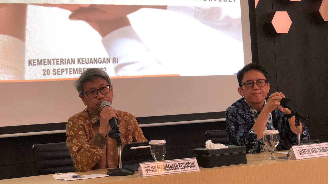 Dirjen Perimbangan Keuangan Kementerian Keuangan Astera Primanto Bhakti.