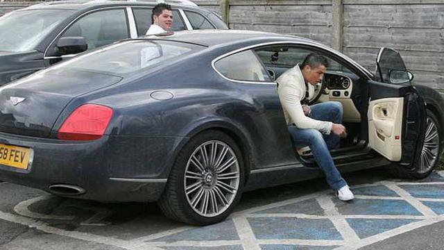 Salah satu mobil mewah milik Cristiano Ronaldo