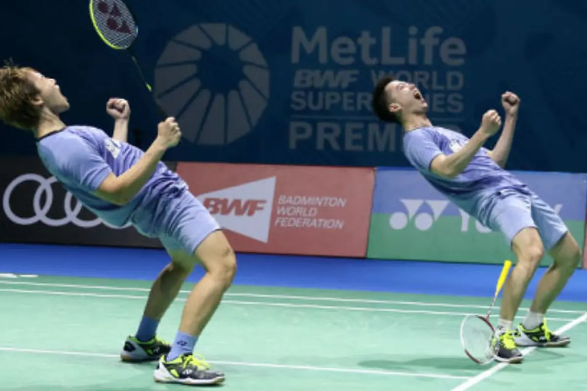 Kevin Sanjaya Sukamuljo/Marcis Fernaldi Gideon, BWF Super Series Finals 2017