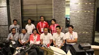 SEDIH - Ketua Umum KOI, Rita Subowo, menggelar konfrensi pers di Singapura berkaitan dengan penurunan prestasi Indonesia di SEA Games 2015 Singapura. (Bola.com/Aning Jati)