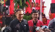 Politikus PDIP Chico Hakim menyebut tak masalah jika Presiden Jokowi tak hadiri HUT ke-51 PDIP. (Merdeka).
