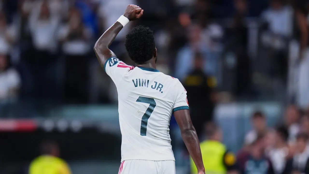 Pemain Real Madrid Vinicius Junior