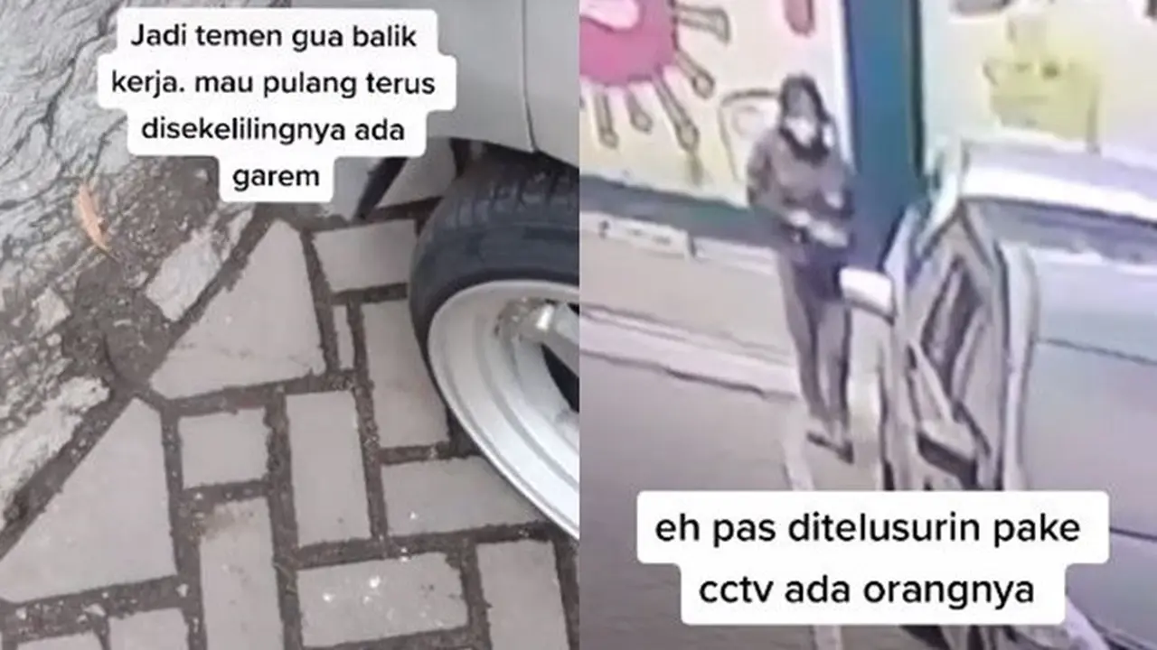 Viral Mobil Pria Ini Tiba-tiba Ditaburi Garam oleh Orang Tak Dikenal