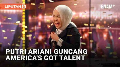 VIDEO: Putri Ariani Guncang Panggung America's Got Talent, Raih Golden Buzzer