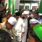 Ridwan Kamil menghadiri acara Walimatul Qubro Al Imam Al Arifbillah Al Quthub Al Habib Hasan Bin Muhammad Al Haddad atau Mbah Priok, Minggu (1/0/2024).(Foto: Tim Ridwan Kamil-Suswono)