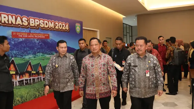Di Rakornas BPSDM 2024, Mendagri Dorong Mindset Baru dalam Digitalisasi Pemerintahan