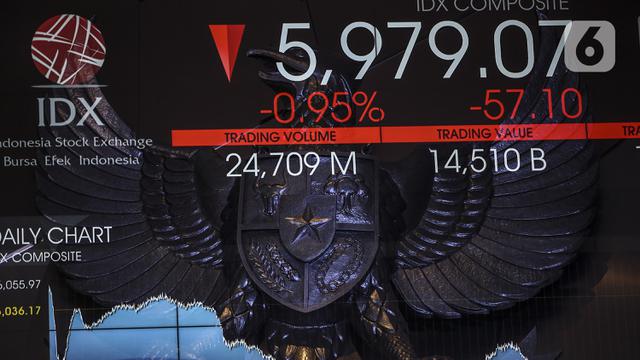 FOTO: IHSG Akhir Tahun Ditutup Melemah