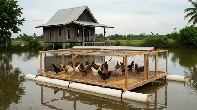 Ide Kandang Ayam Portable