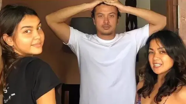 Caitlin North Lewis dan Nicholas Saputra