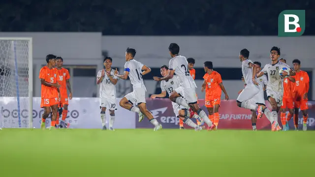  TC Tahap Pertama Timnas Indonesia U-22 Diakhiri dengan Laga Imbang Melawan India