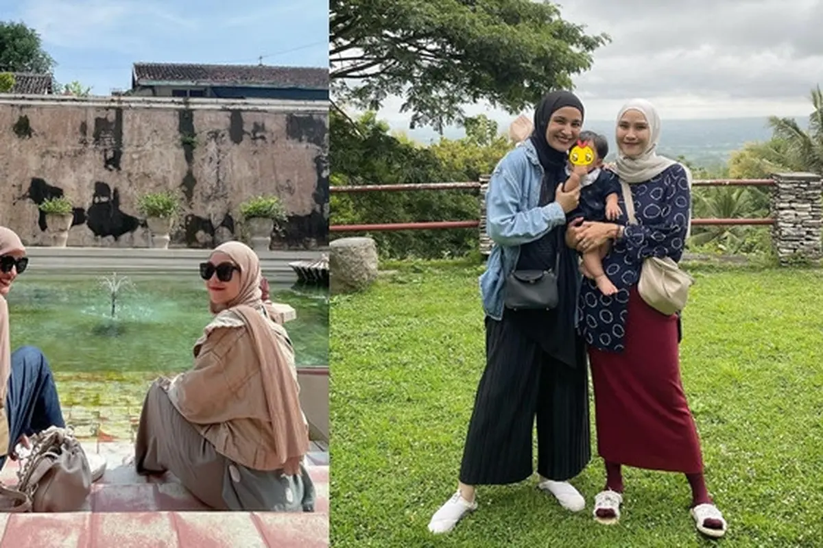 Temu Kangen, Ini 6 Momen Kebersamaan Shireen Zungkar dan Zaskia Mecca di Jogja