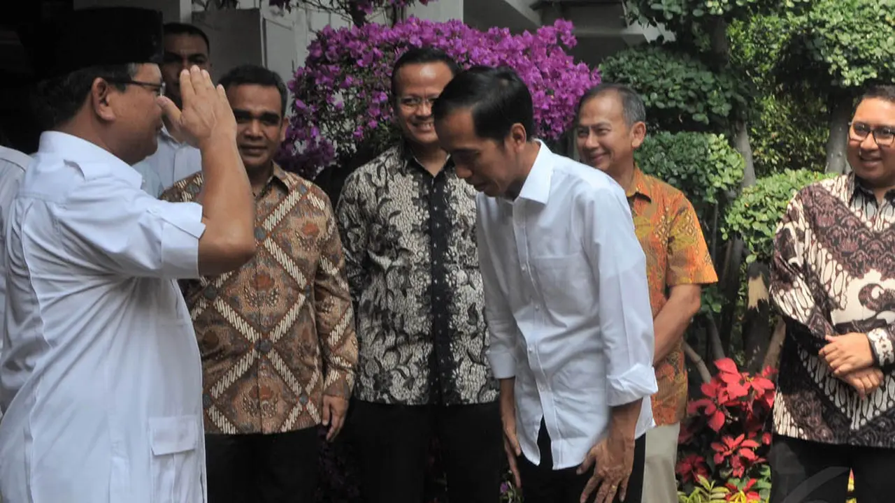 Akhirnya Jokowi dan Prabowo 'Berdamai'