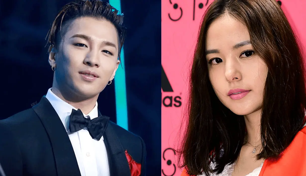 Seperti diketahui, Taeyang BigBang dan Min Hyo Rin kembali ke Korea Selatan pada Senin (18/12). (foto: koreaboo.com)