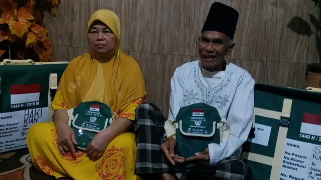 Pedagang Pakaian Jadi Calon Jemaah Haji Tertua dari Kota Malang