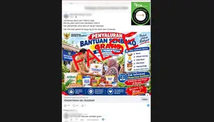 Cek Fakta: Tidak Benar Link Cek Penerima Bantuan Sembako Gratis dari Pemerintah