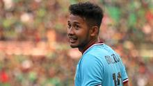 Pemain Persela, Gian Zola Nasrulloh. (Bola.com/Aditya Wany)