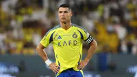 Pada laga tersebut, Al-Nassr harus puas berbagi poin setelah laga berakhir dengan skor 1-1. (AFP/Fayez Nureldine)