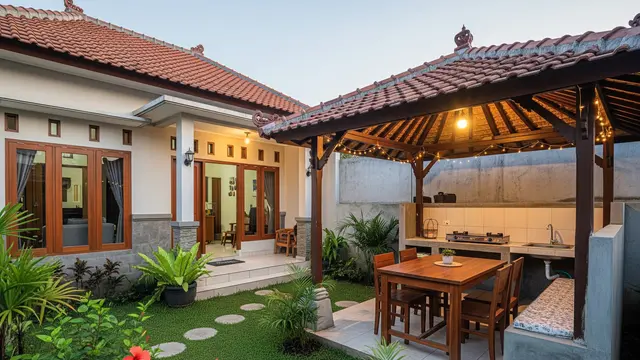 9 Ide Halaman Belakang untuk Aktivitas Memasak Saat Acara Keluarga, Praktis dan Estetik