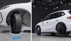 Teknologi terbaru Geely EX5, keempat rodanya bisa berputar 90 derajat (Carnewschina)