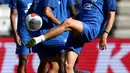 Prancis  satu dari  empat tim Eropa yang memiliki rekor 100% di kualifikasi Euro 2024. (FRANCK FIFE / AFP)