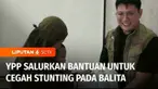 Yayasan Pundi Amal Peduli Kasih SCTV-Indosiar bekerja sama dengan Sukarelawan Bunda Merah Putih menyalurkan bantuan untuk mencegah stunting pada balita. Ratusan paket bantuan diberikan pada balita di Puskesmas Makrayu, Palembang, Sumatra Selatan.