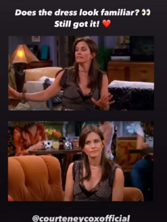 Tangkapan layar Instagram story Jennifer Aniston