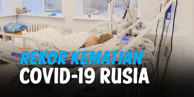 VIDEO: Rusia Catat Rekor Kematian Tertinggi Akibat Covid-19