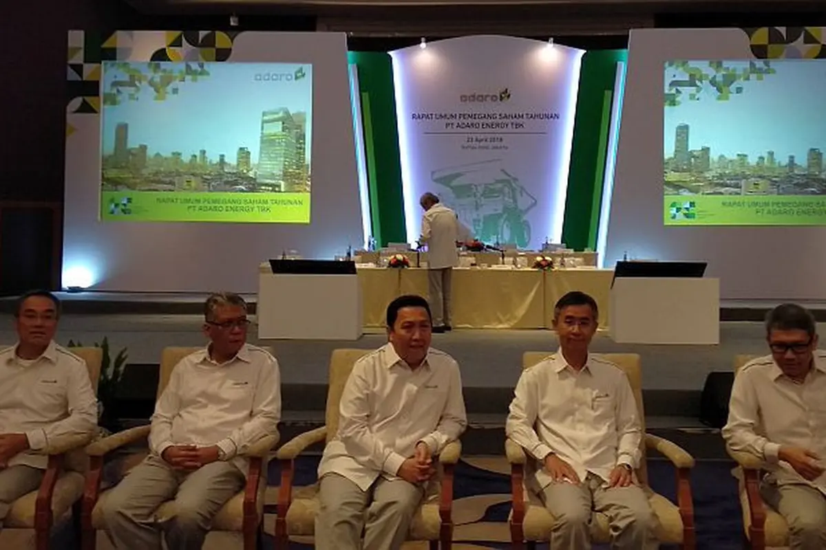 RUPST PT Adaro Energy Tbk (ADRO) menyetujui rencana membagikan dividen tunai final sebesar USD 250 juta.
