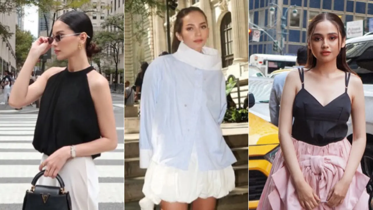 Gaya Artis Tanah Air Berkunjung ke New York Dalam Waktu yang Sama