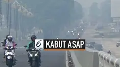 Setelah berhari-hari kabut asap selimuti Pekanbaru Riau, pemkot naikan status kota Pekanbaru dari waspada menjadi siaga darurat.
