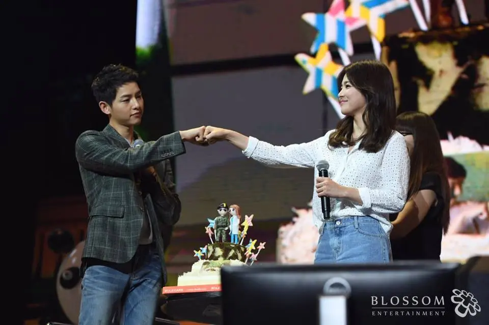 Song Hye Kyo mengaku bersyukur memiliki calon suami Song Joong Ki.