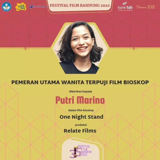 Putri Marino raih dua penghargaan sekaligus di FFB 2022