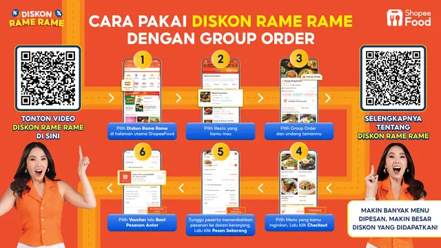 Kampanye Diskon Rame Rame ShopeeFood